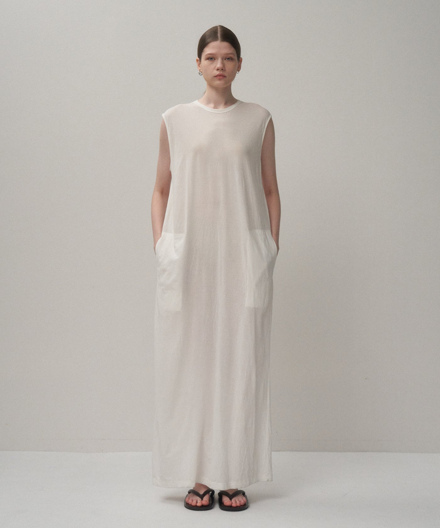 【入手困難!!】オーストラリア・ニンビン産タンクトップ【古着】値下げ不可 SHRINK FRESCA JERSEY | TANK TOP DRESS – ATON | エイトン
