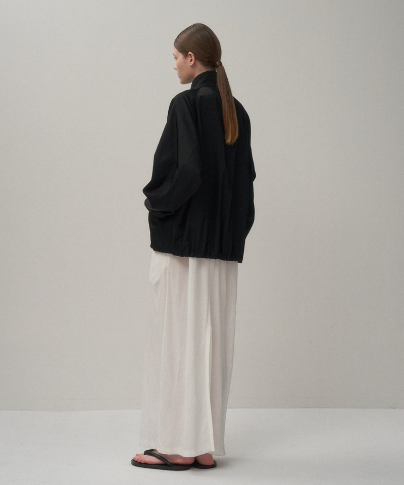 NYLON TWILL | OVERSIZED HARRINGTON JACKET – ATON | エイトン