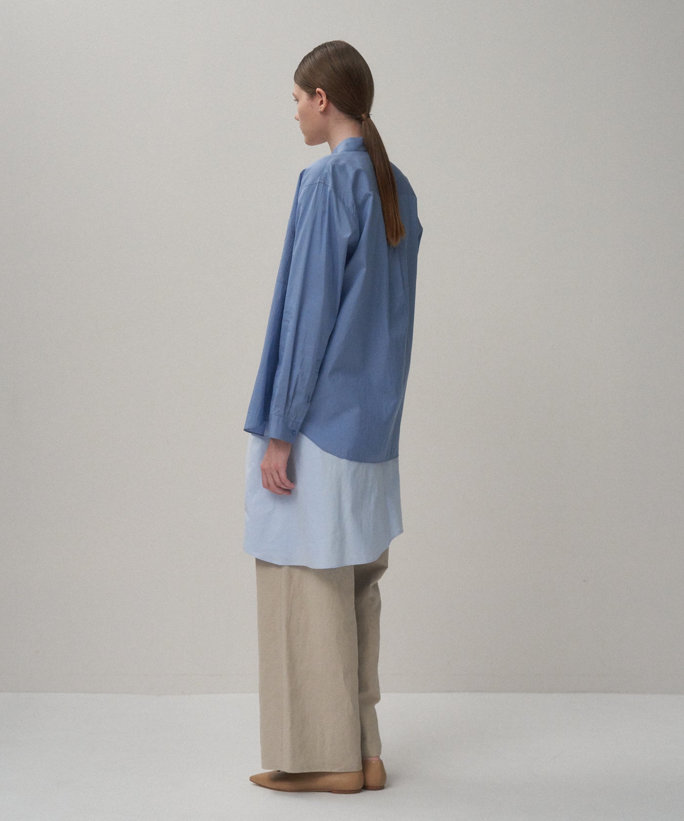 COTTON SILK | STANDARD SHIRT – ATON | エイトン