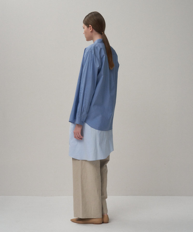 ROUND COTTON LINEN | WIDE EASY PANTS – ATON | エイトン