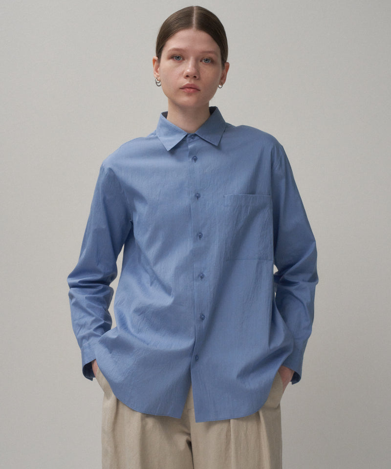 COTTON SILK | STANDARD SHIRT – ATON | エイトン