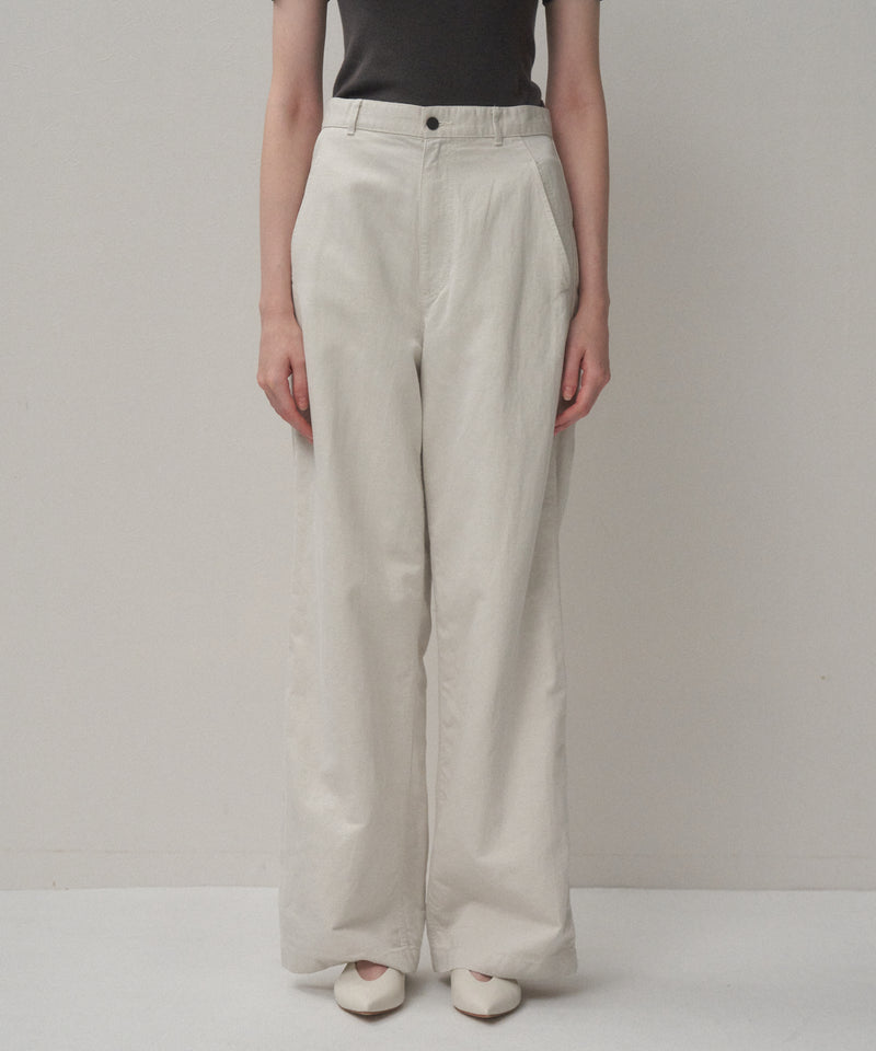 COTTON LINEN KATSURAGI | WORK PANTS