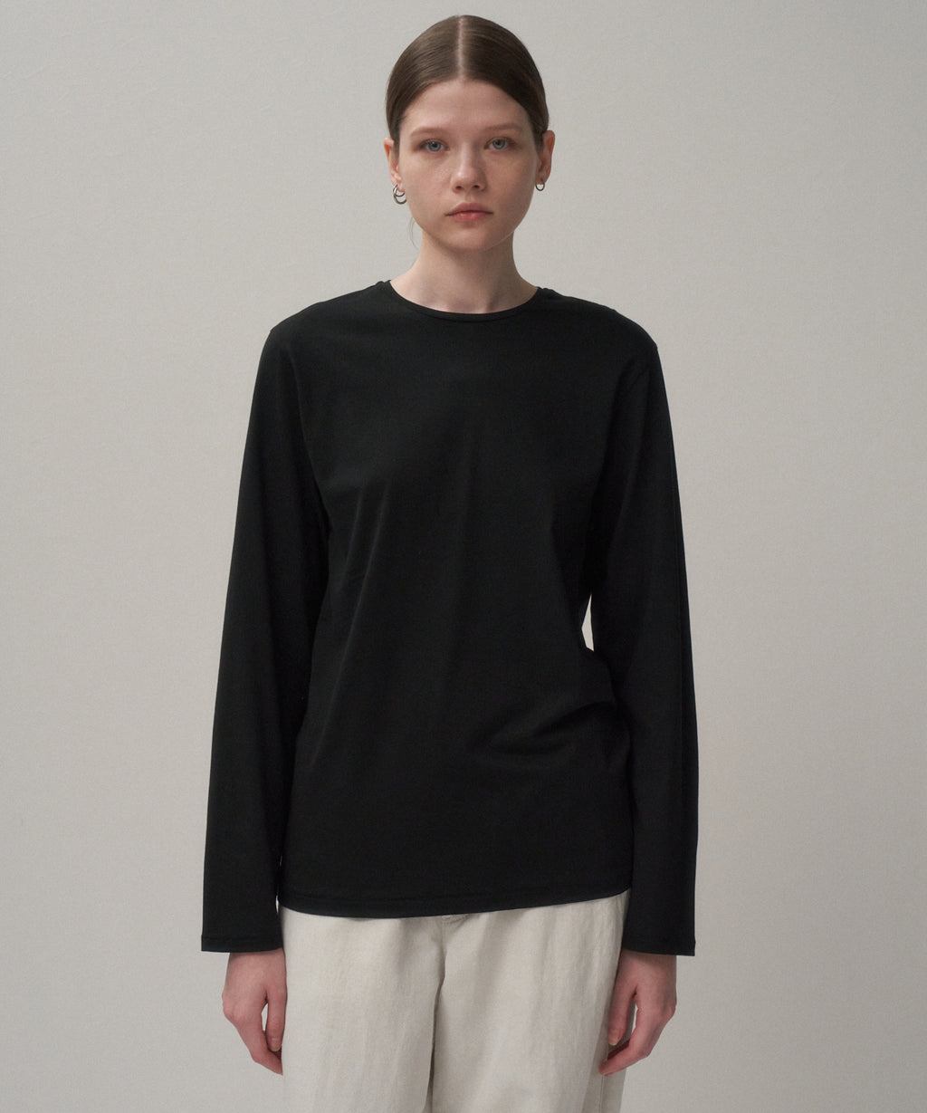 SUVIN 60/2 | PERFECT LONG SLEEVE T-SHIRT – ATON | エイトン