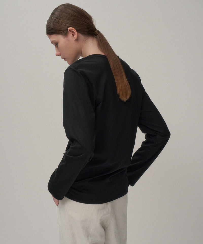 SUVIN 60/2 | PERFECT LONG SLEEVE T-SHIRT – ATON | エイトン