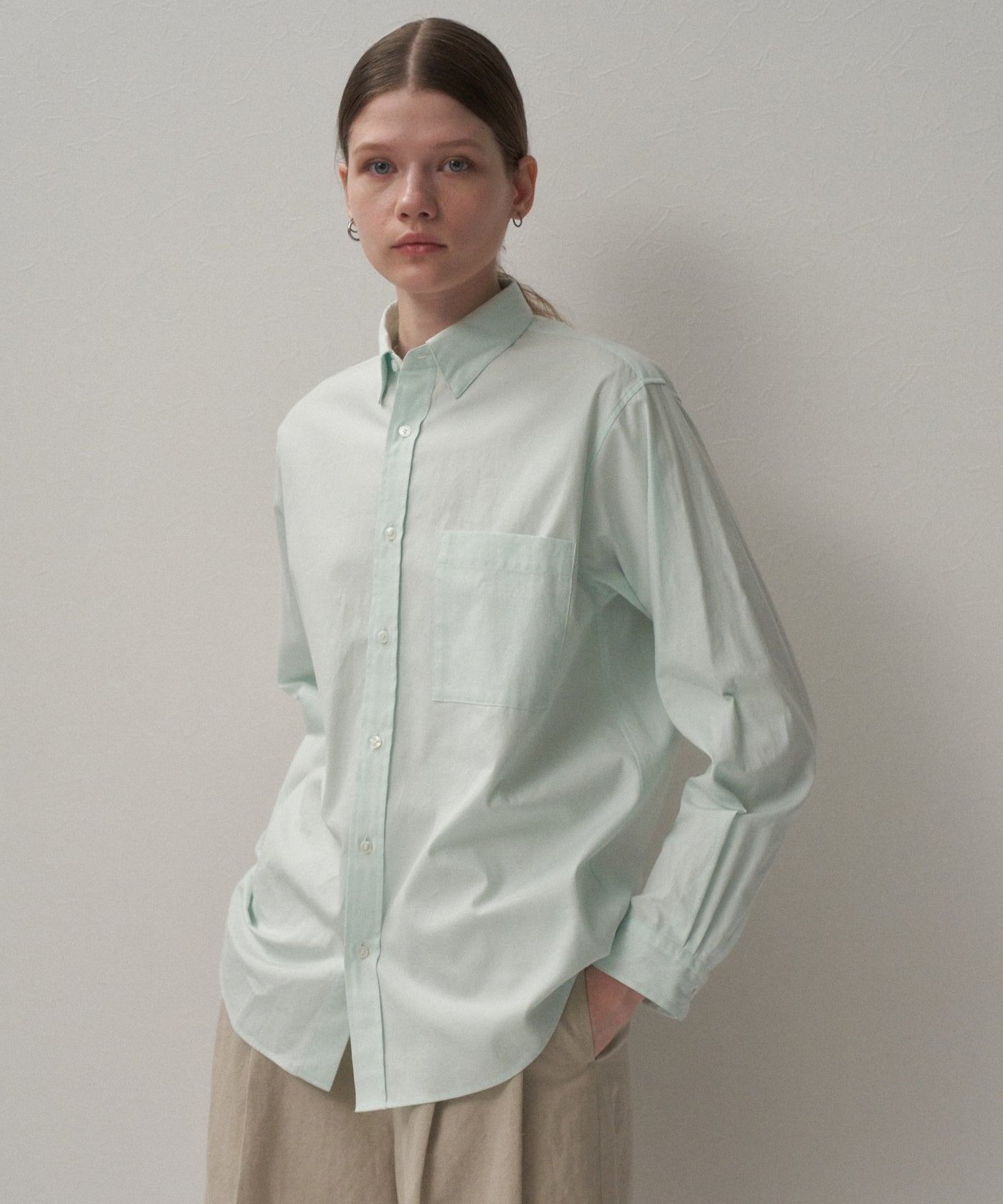 WASHER OXFORD | STANDARD SHIRT – ATON | エイトン