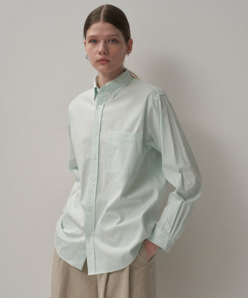 WASHER OXFORD | STANDARD SHIRT – ATON | エイトン