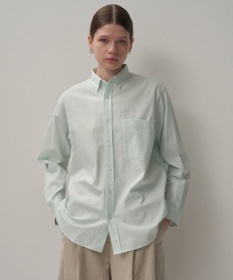 WASHER OXFORD | STANDARD SHIRT – ATON | エイトン