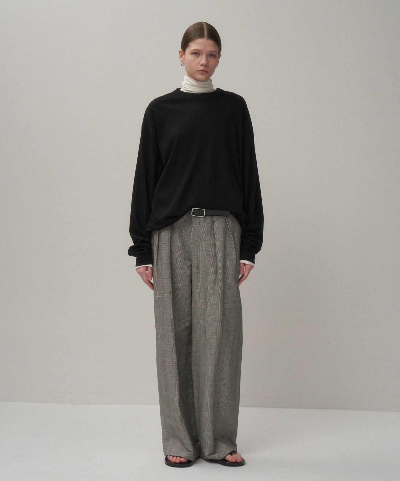 SUVIN DOUBLE JERSEY | CREWNECK PULLOVER – ATON | エイトン