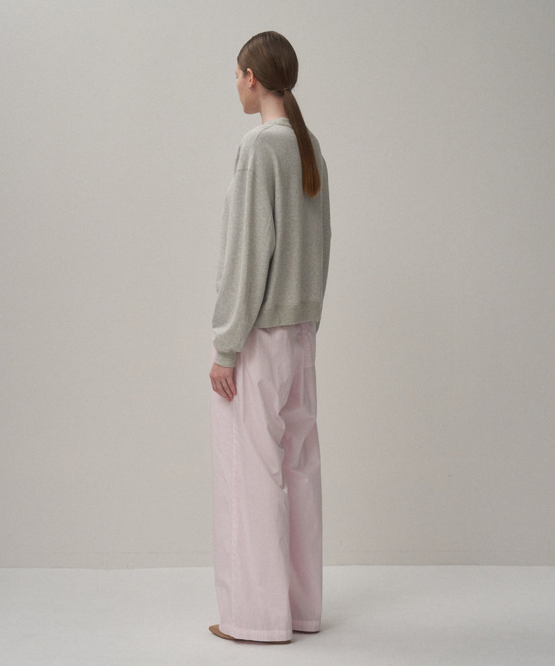 FRESCA URAKE | CREW NECK PULLOVER – ATON | エイトン