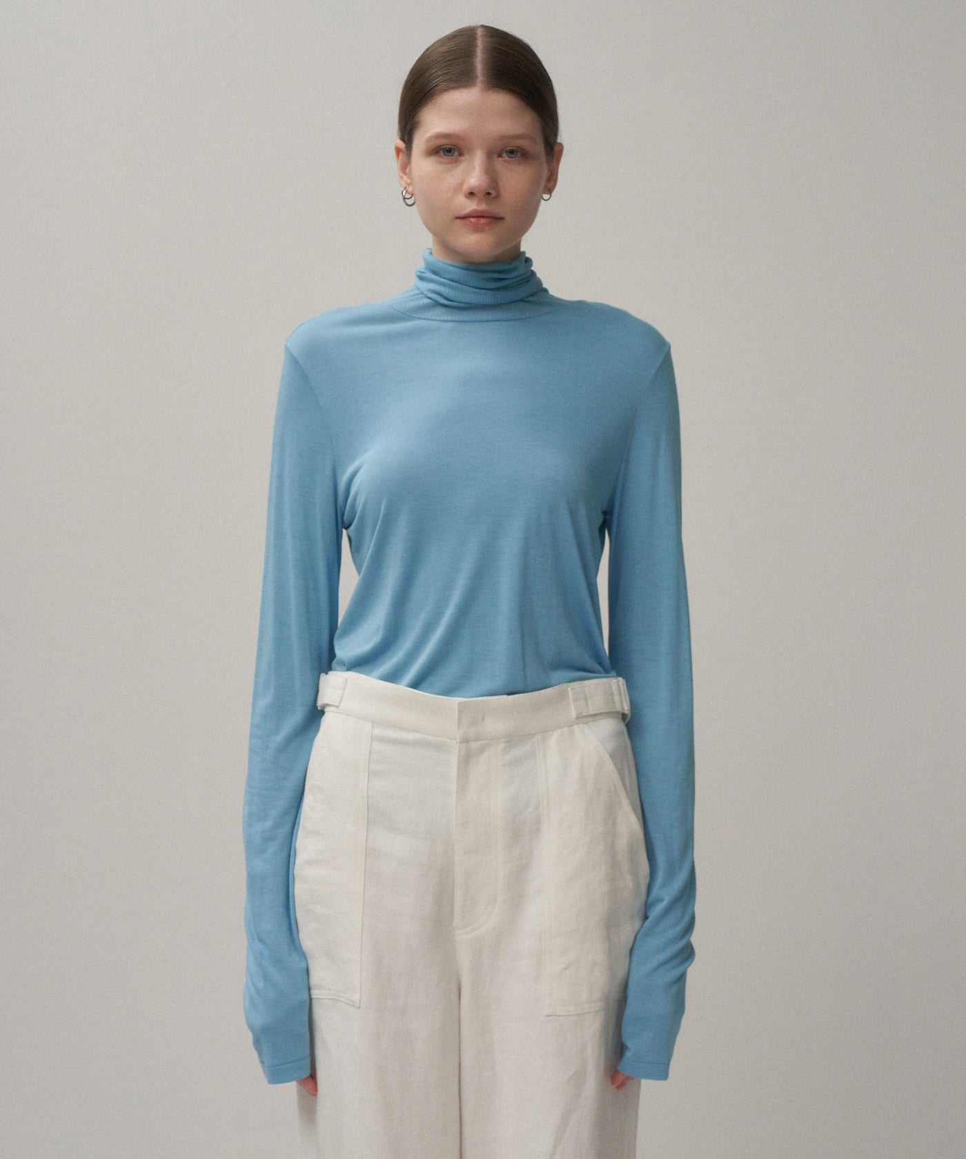 【新品タグ付】ATON MODAL SILK JERSEY TURTLENECK 20251015_aton_66_00111_1400x.