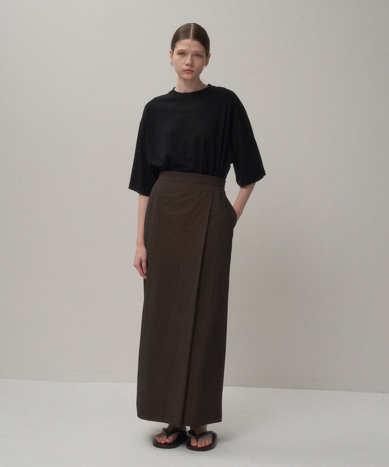 ROYAL WOOL JERSEY | LOOSE FIT T-SHIRT