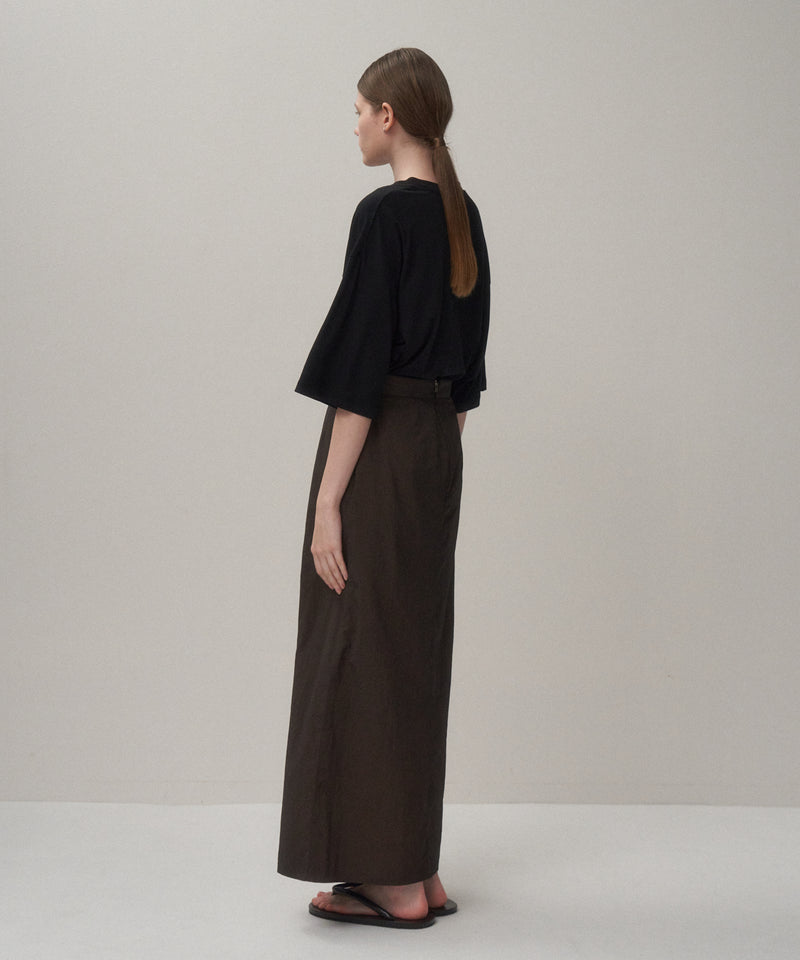 ROYAL WOOL JERSEY | LOOSE FIT T-SHIRT