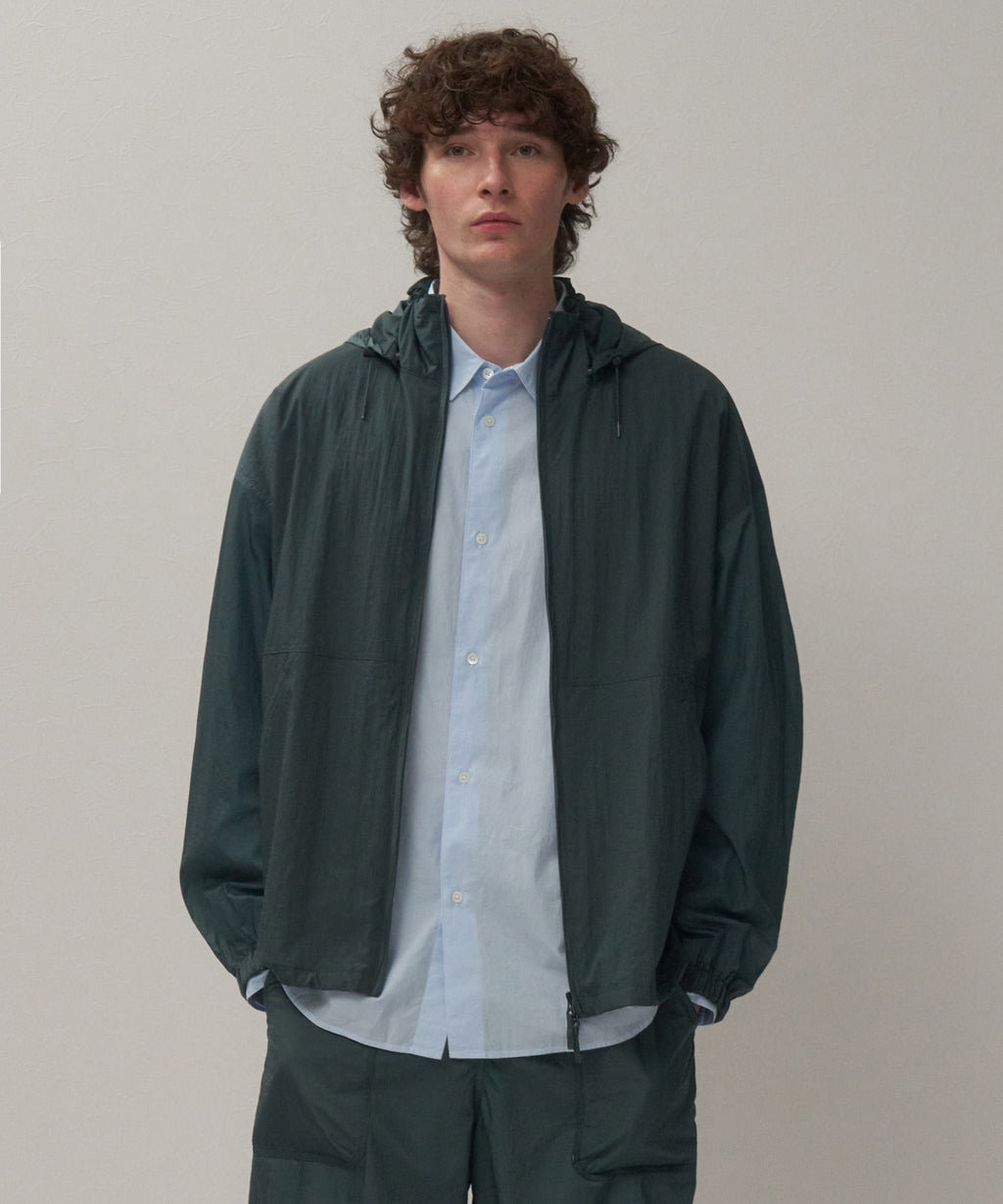 ATON ナイロンジャケット サイズ04 オリーブ MAT AIRLY NYLON | FLIGHT JACKET – ATON | エイトン