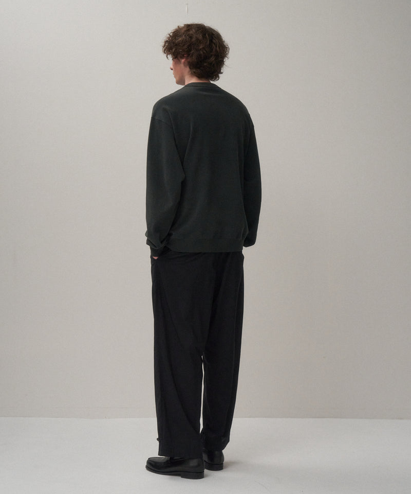 FRESCA URAKE | CREW NECK PULLOVER – ATON | エイトン