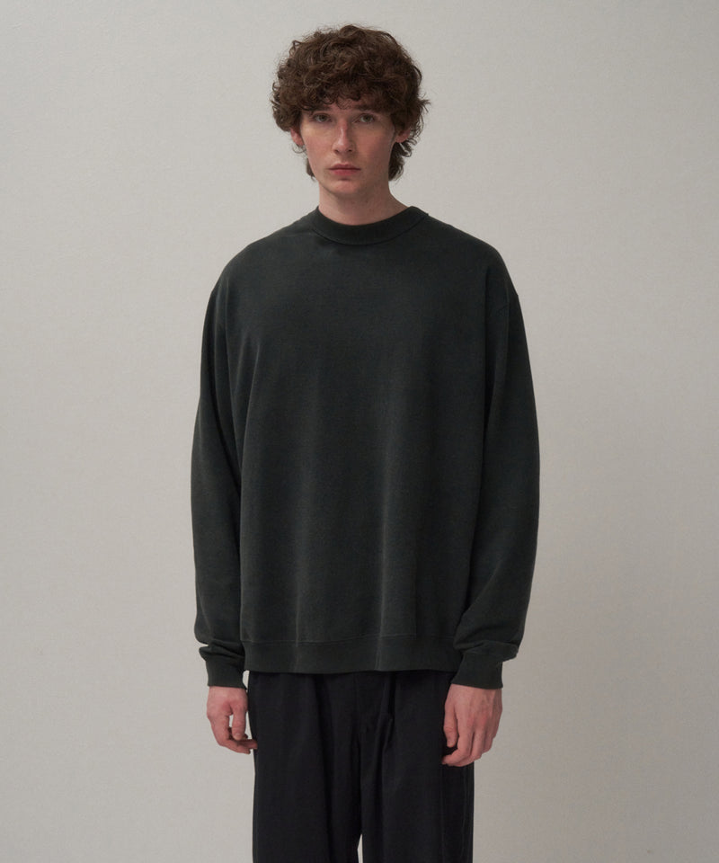 FRESCA URAKE | CREW NECK PULLOVER – ATON | エイトン