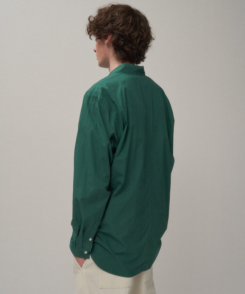SHRINK COTTON LAWN | OVERSIZED SHIRT – ATON | エイトン