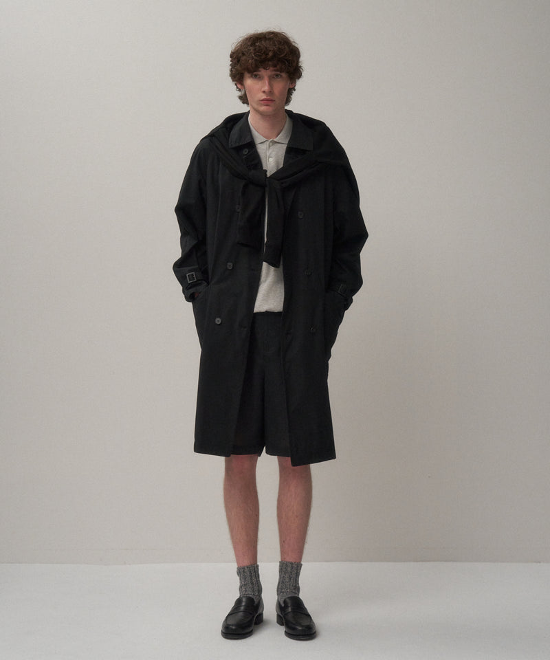 LIGHT TC GABARDINE | WASHED TRENCH COAT – ATON | エイトン