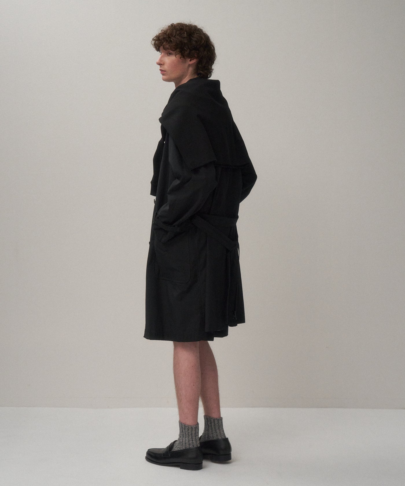 LIGHT TC GABARDINE | WASHED TRENCH COAT – ATON | エイトン