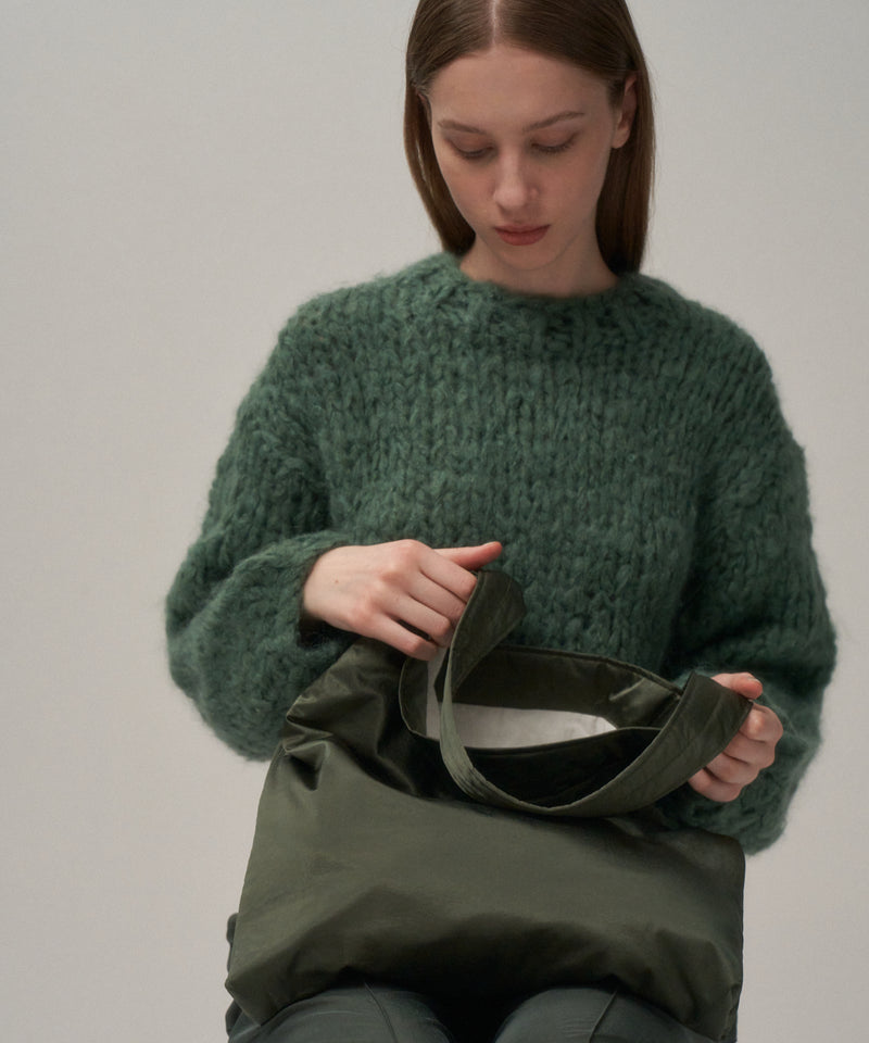 HAND KNIT | OVERSIZED PULLOVER – ATON | エイトン