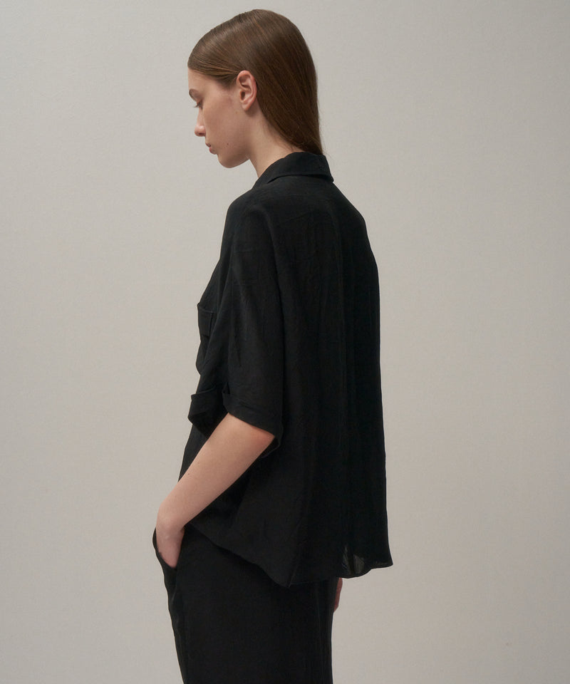 CRISPY DECIN | HALF SLEEVE SHIRT – ATON | エイトン