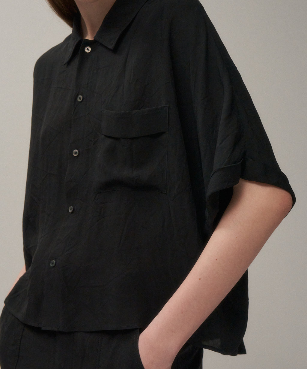 CRISPY DECING | HALF SLEEVE SHIRT – ATON | エイトン