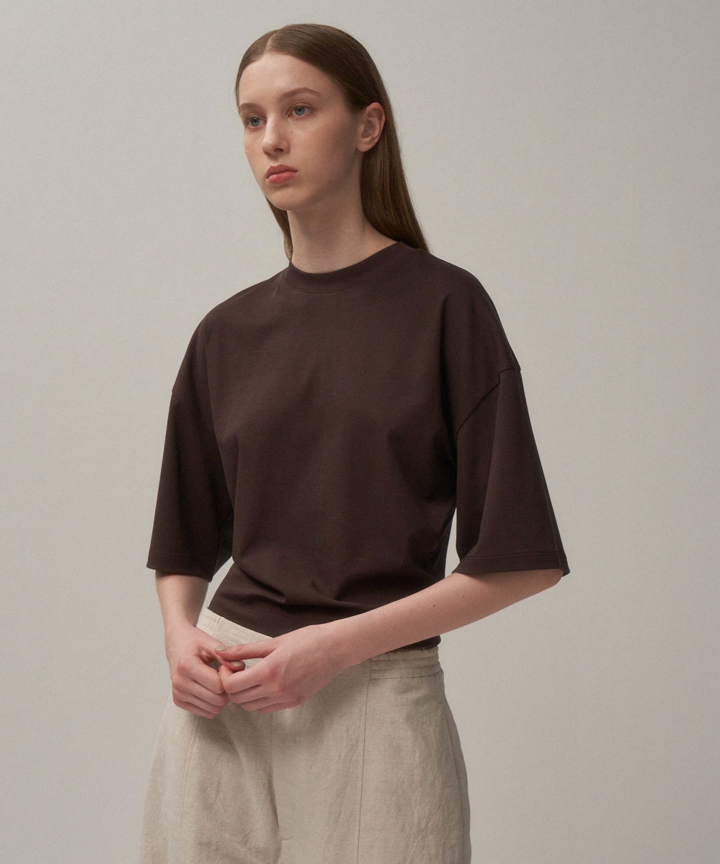 布製
チェーン 80/ FRESCA SMOOTH | WIDE SLEEVE SHIRT – ATON | エイトン