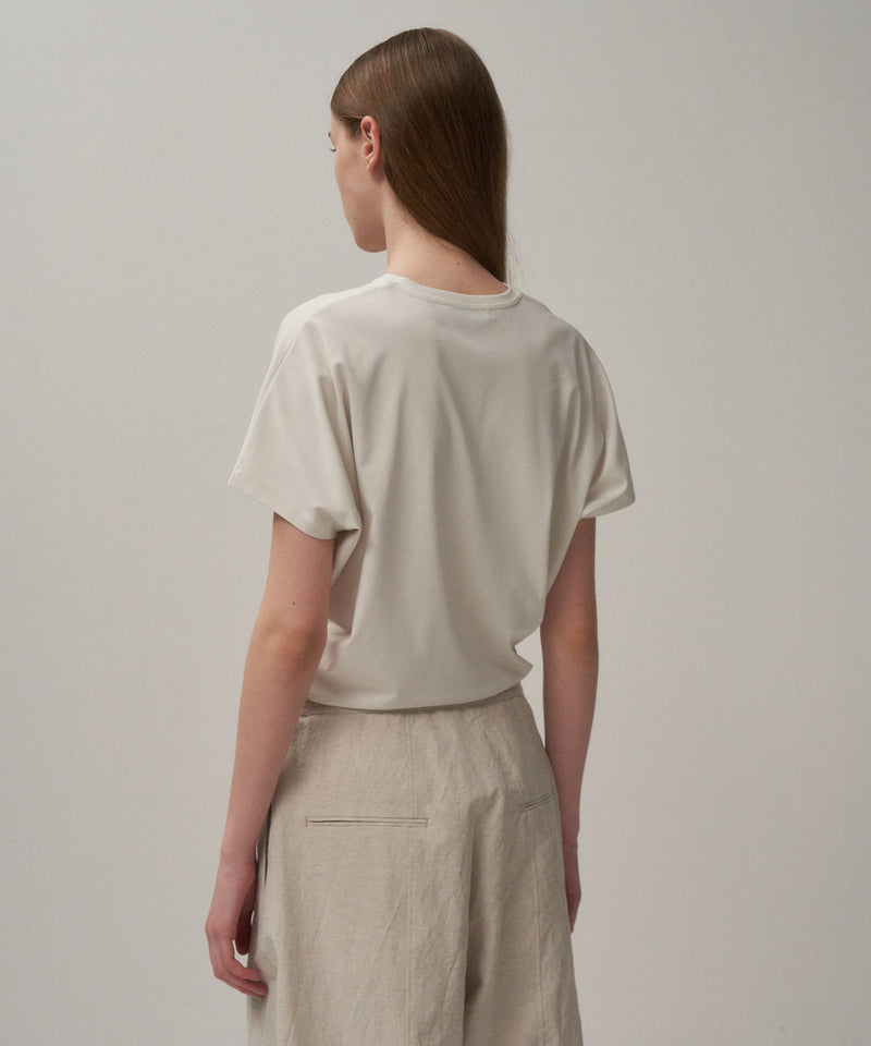 80/ FRESCA SMOOTH | V NECK PULLOVER – ATON | エイトン
