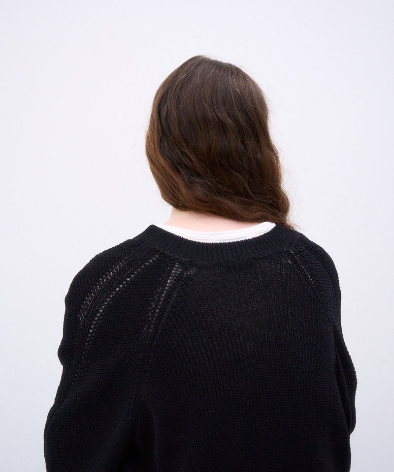WOOL COVER | V-NECK SWEATER – ATON | エイトン