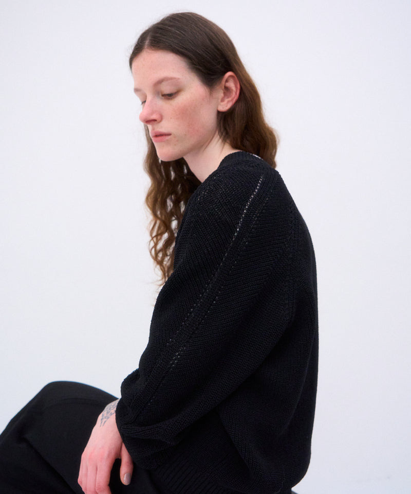 WOOL COVER | V-NECK SWEATER – ATON | エイトン