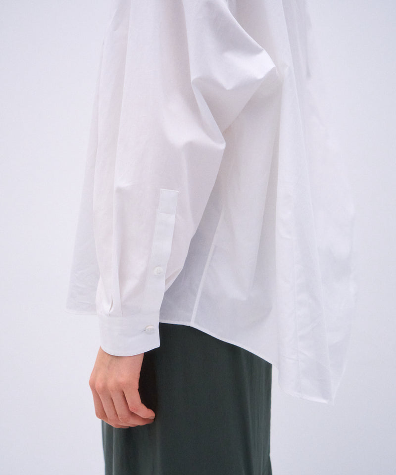 GIZA COMPACT STRIPE | OVERSIZED SHIRT – ATON | エイトン