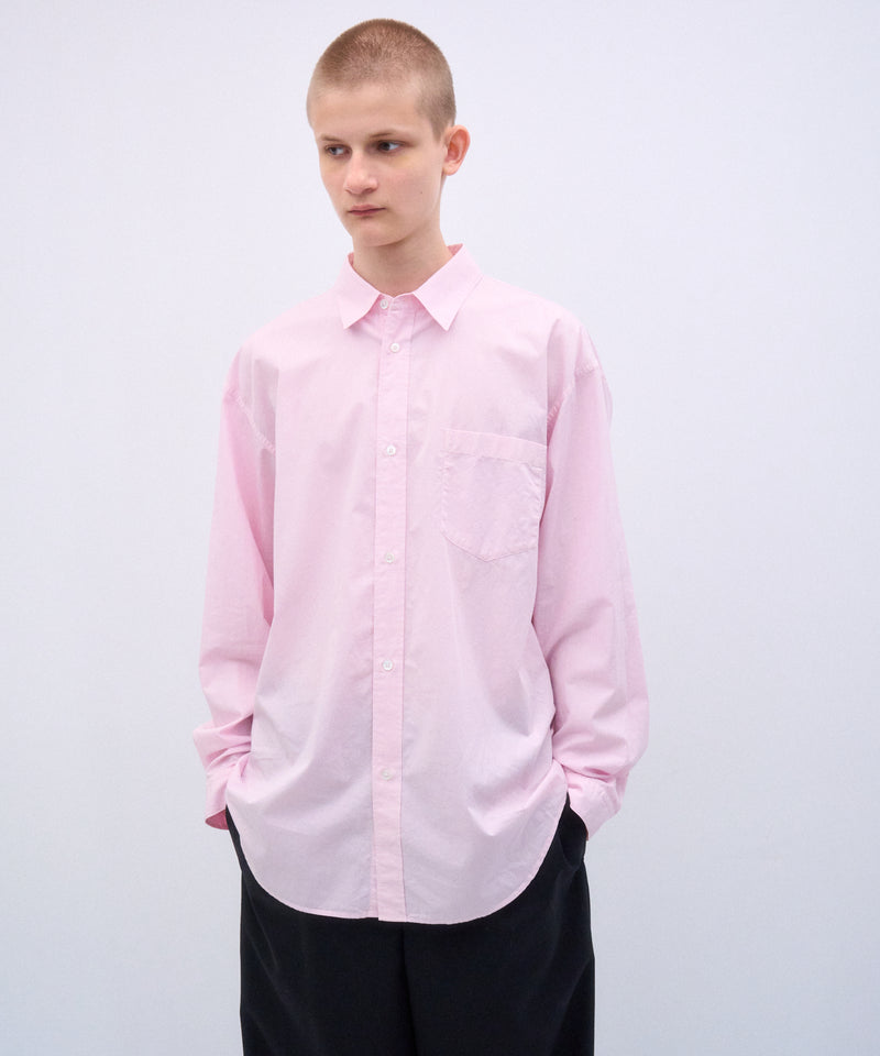 COTTON CASHMERE LAWN | OVERSIZED SHIRT – ATON | エイトン