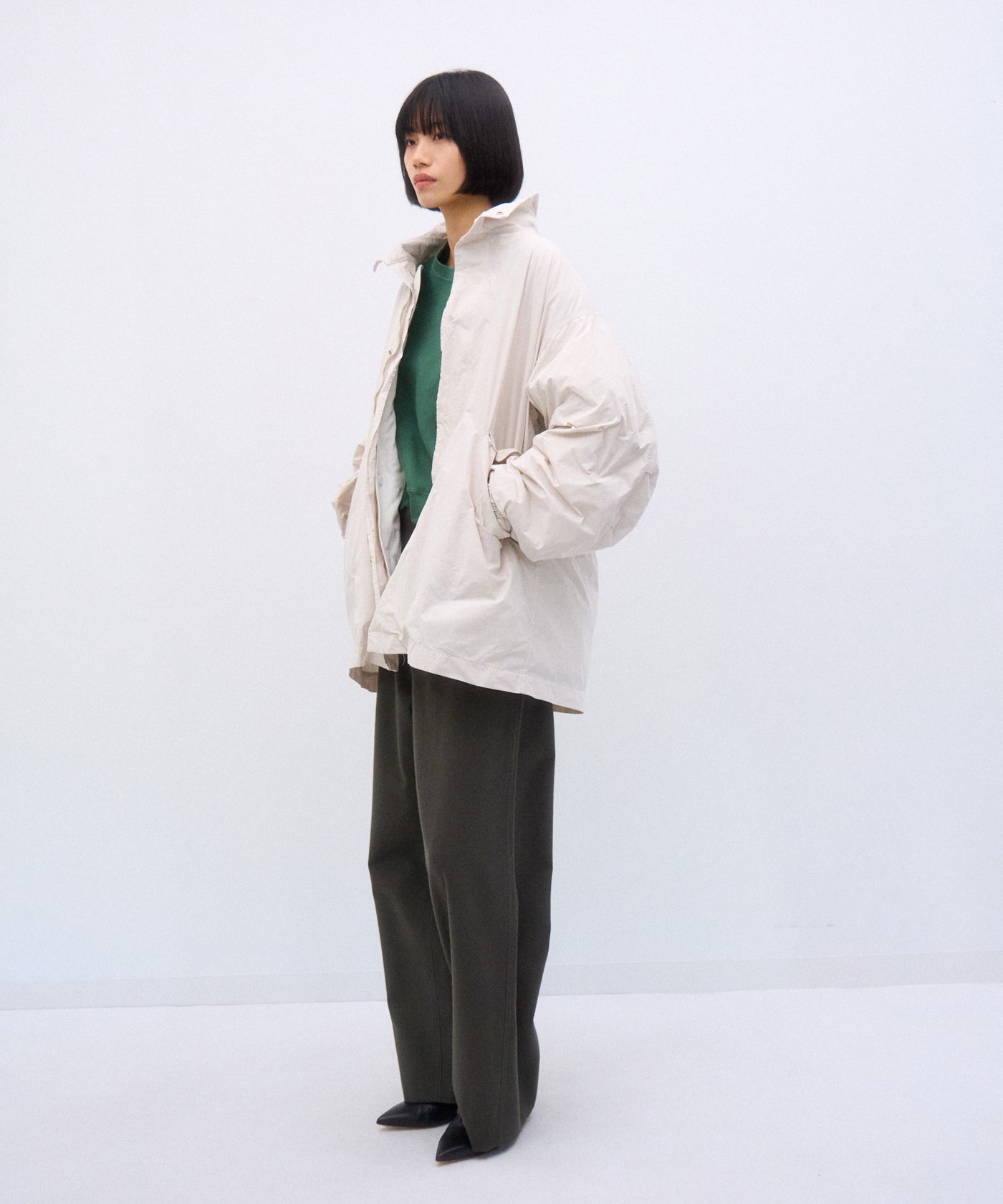 AIR WEATHER | SHORT MODS COAT – ATON | エイトン