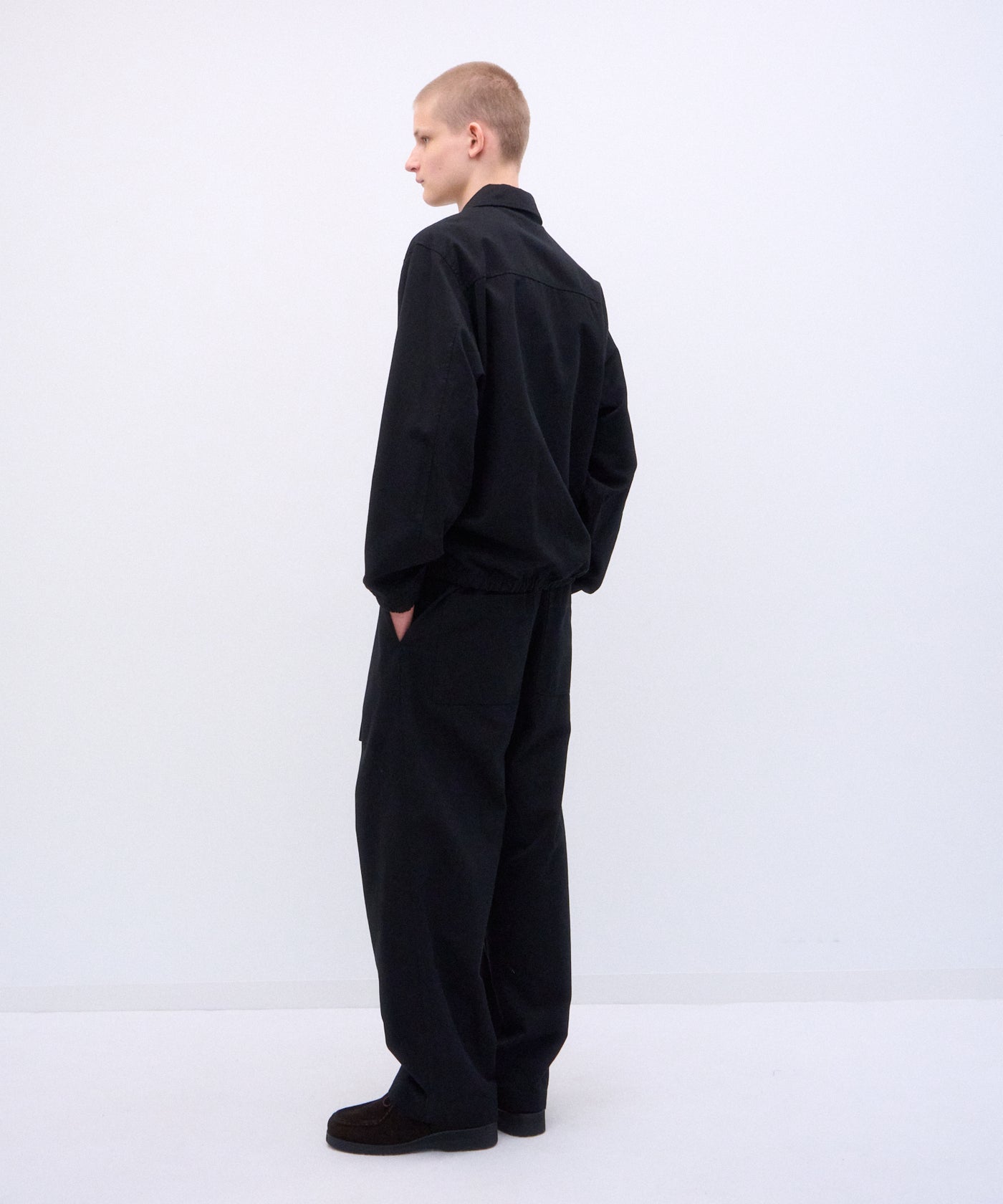 COTTON GABARDINE | HARRINGTON JACKET – ATON | エイトン