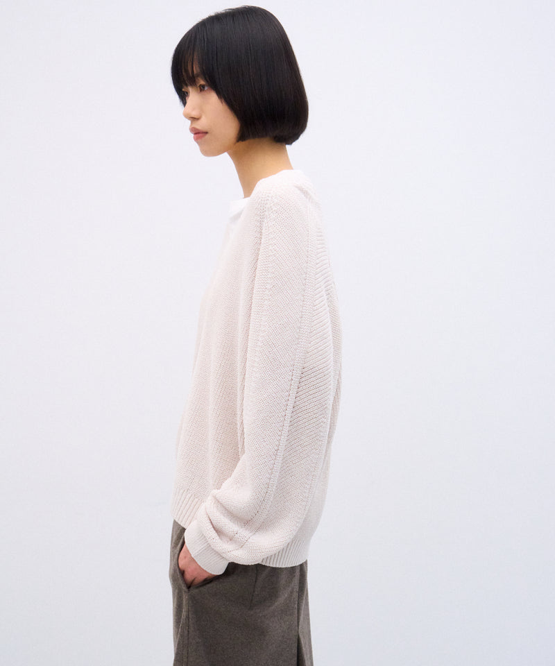 WOOL COVER | V-NECK SWEATER – ATON | エイトン