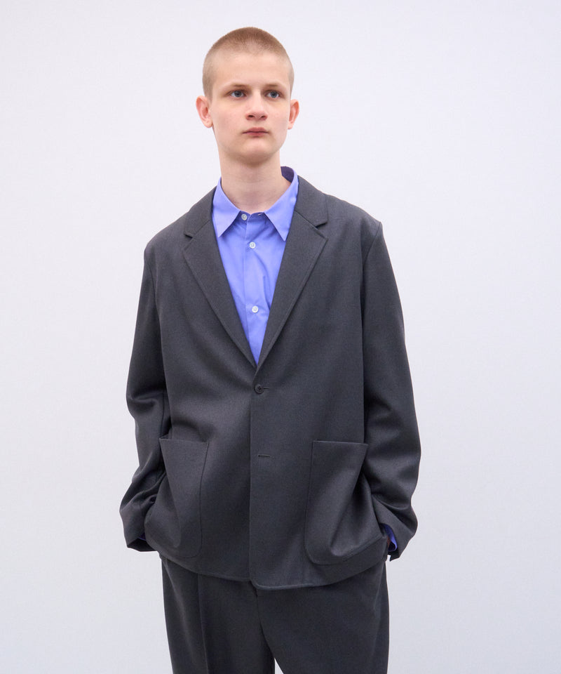 BACK SATIN | TAILORED JACKET – ATON | エイトン