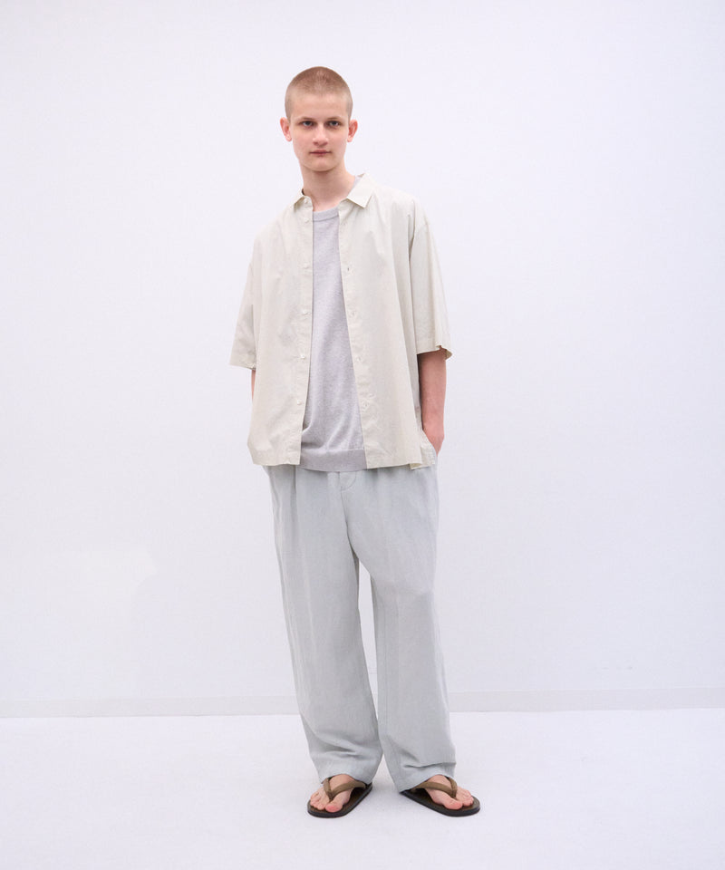 COTTON LINEN VOILE | LOOSE FIT PANTS – ATON | エイトン