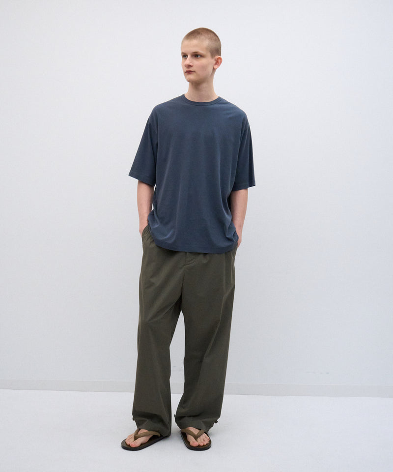 LIGHT TC GABARDINE | WASHED WIDE PANTS – ATON | エイトン