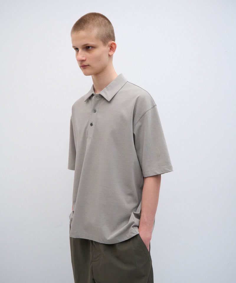 FRESCA PLATE | LOOSE FIT PORO SHIRT – ATON | エイトン FRESCA PLATE | LOOSE FIT PORO SHIRT – ATON | エイトン