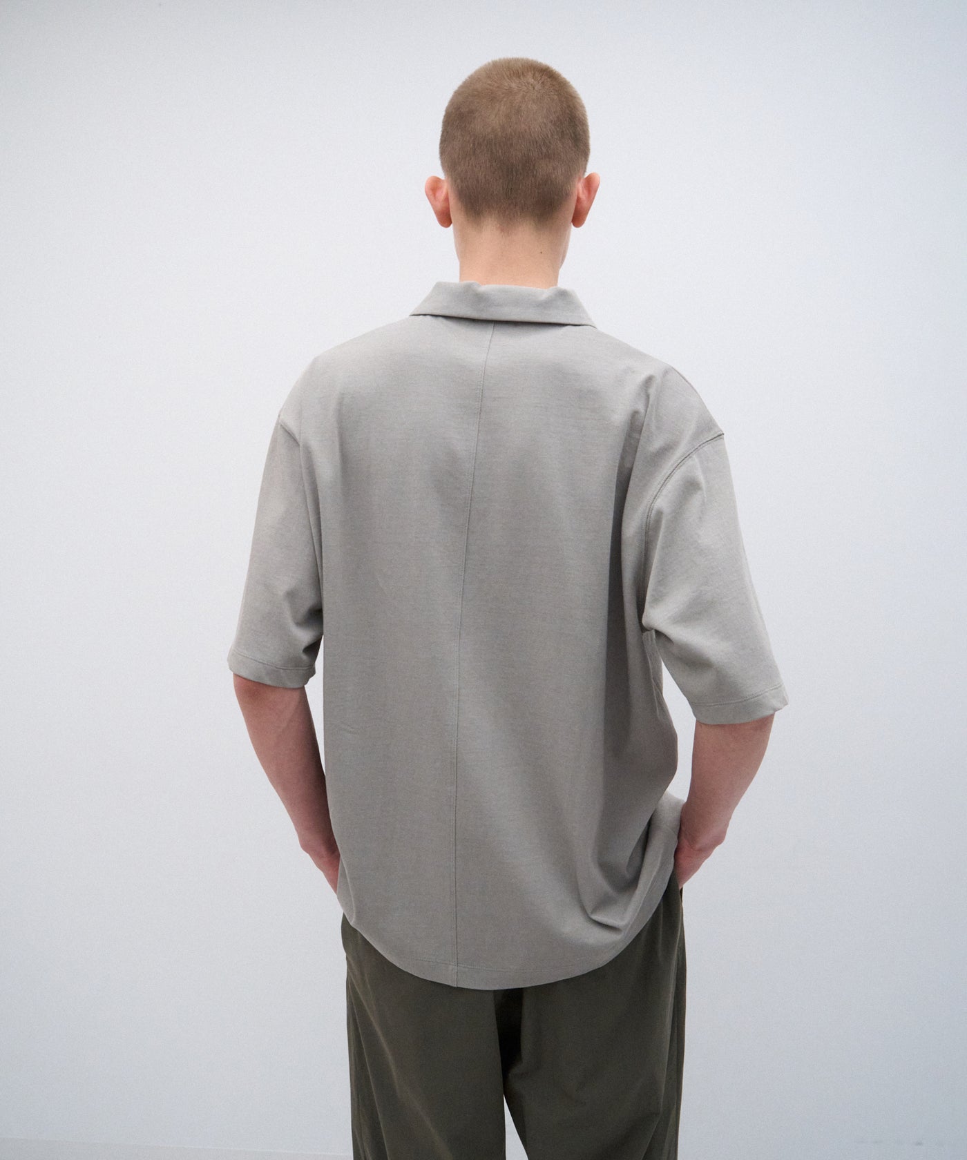 FRESCA PLATE | LOOSE FIT PORO SHIRT – ATON | エイトン