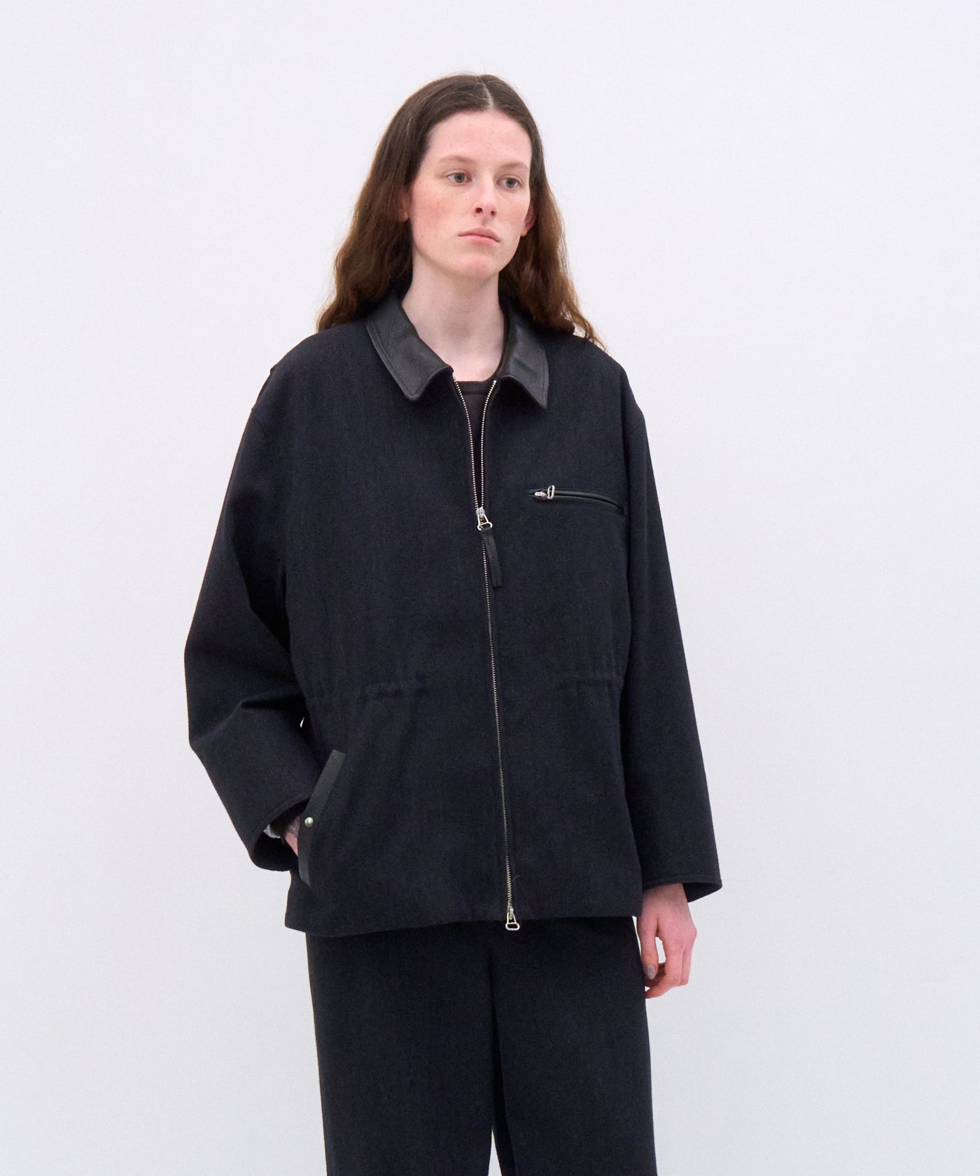 WOOL COTTON KERSEY | HUNTING JACKET – ATON | エイトン