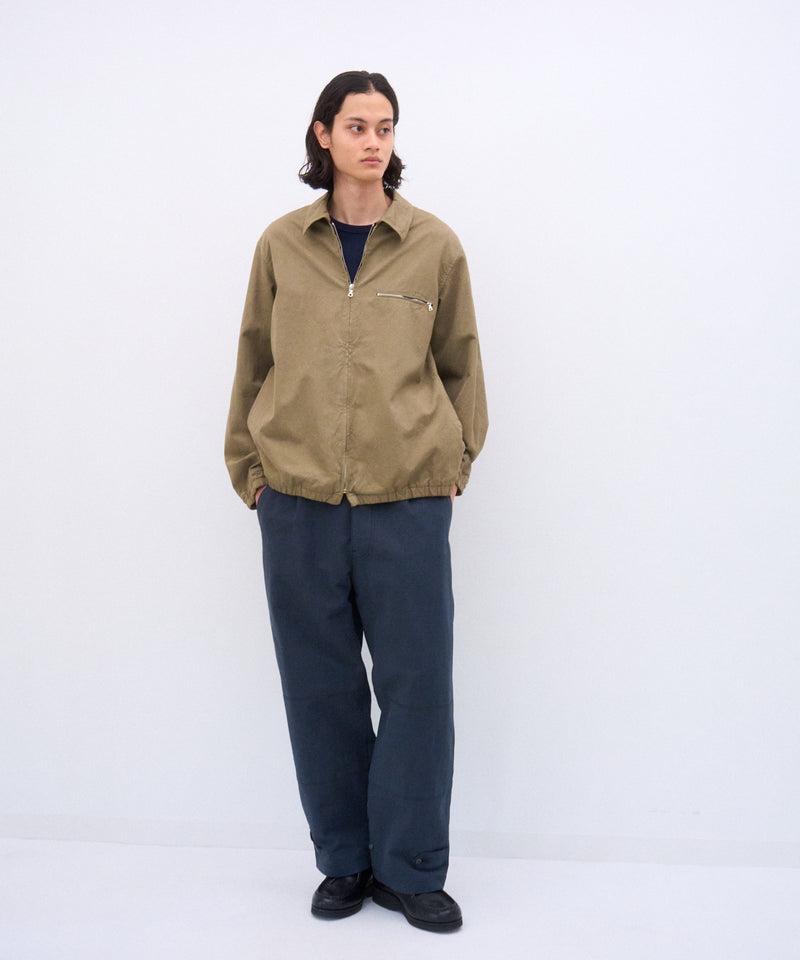 COTTON GABARDINE | HARRINGTON JACKET – ATON | エイトン