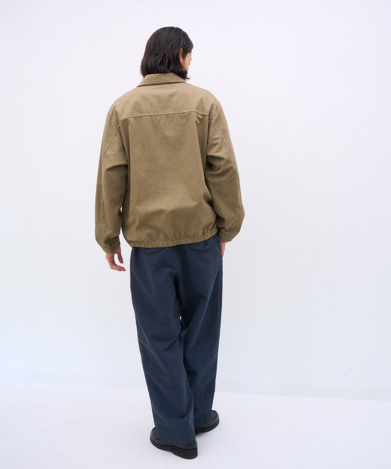 ATON Harrington Jacket 25ss ジャケット COTTON GABARDINE | HARRINGTON JACKET – ATON | エイトン