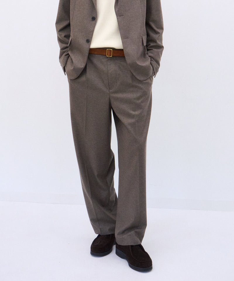 MERINO COLLEGE FLANNEL | STANDARD PANTS – ATON | エイトン