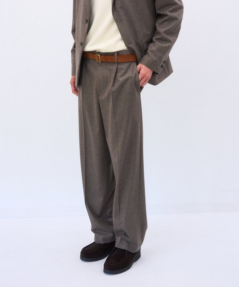 MERINO COLLEGE FLANNEL | STANDARD PANTS – ATON | エイトン