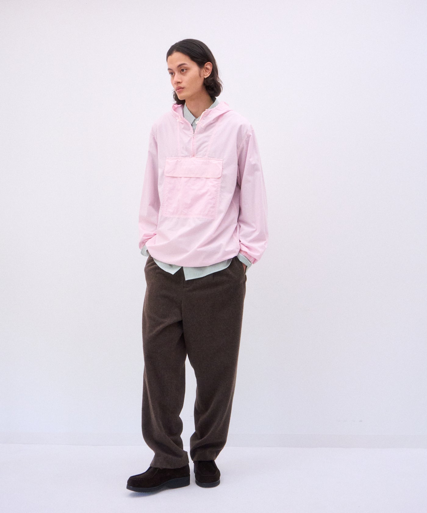 COTTON CASHMERE LAWN | ANORAK PARKA – ATON | エイトン