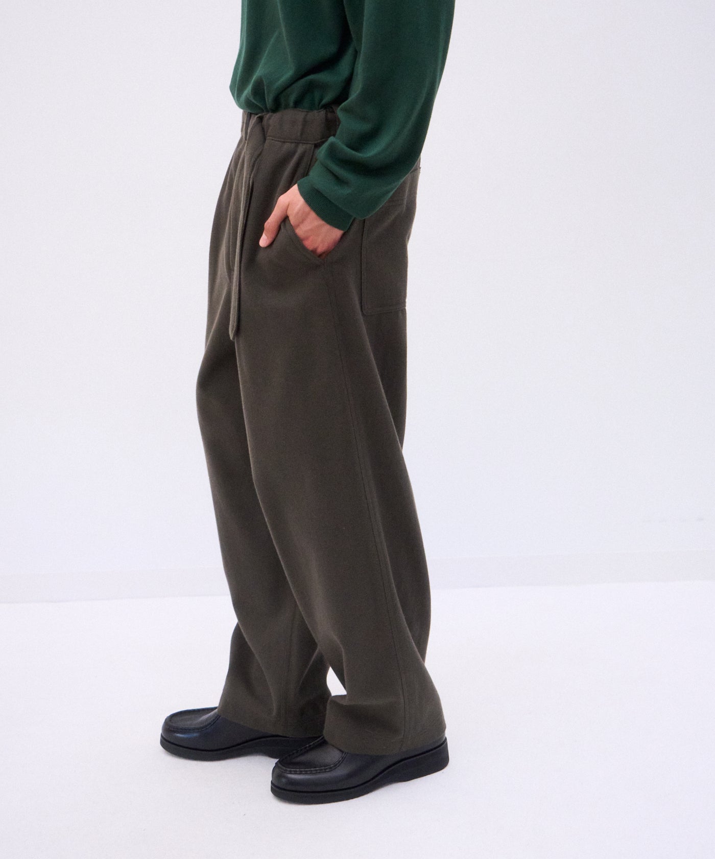 WOOL COTTON KERSEY | CLIMBING PANTS – ATON | エイトン