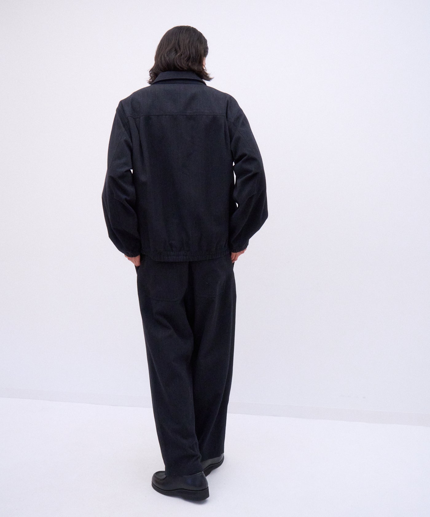WOOL COTTON KERSEY | WORK JACKET – ATON | エイトン