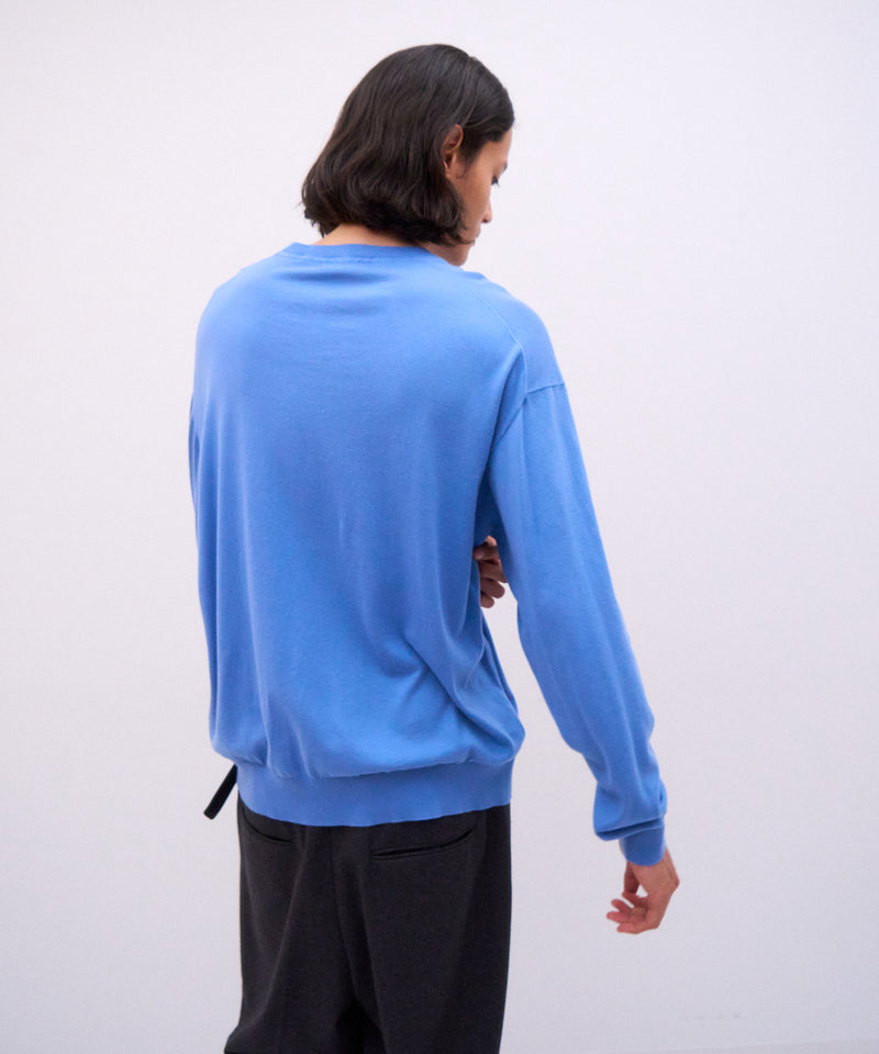 ATON SUVIN COTTON コットン クルーネック ニット サイズ2 SMOOTH SUVIN | HENRY NECK SWEATER – ATON | エイトン