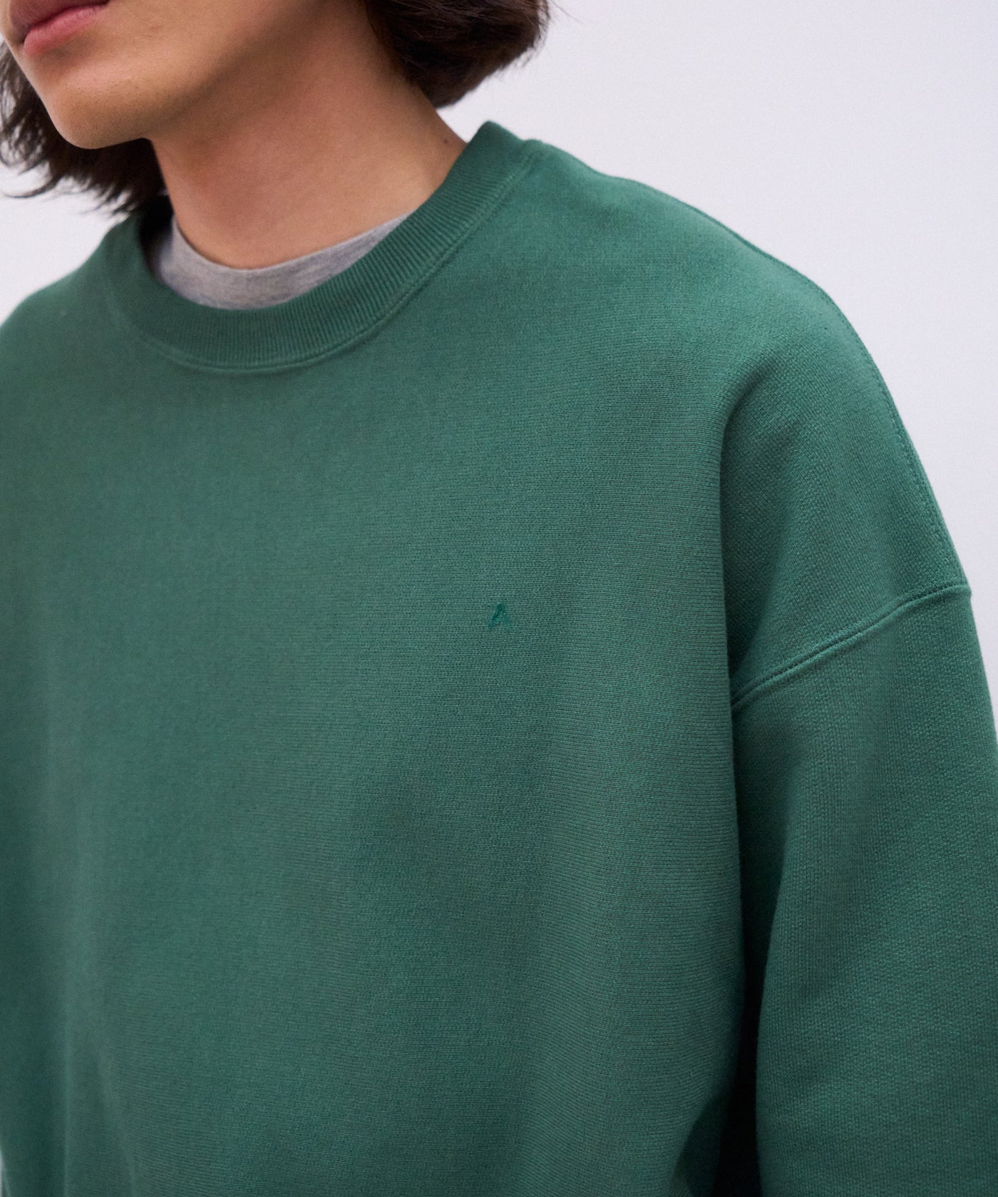 NATURAL DYED URAKE | OVERSIZED SWEAT SHIRT – ATON | エイトン