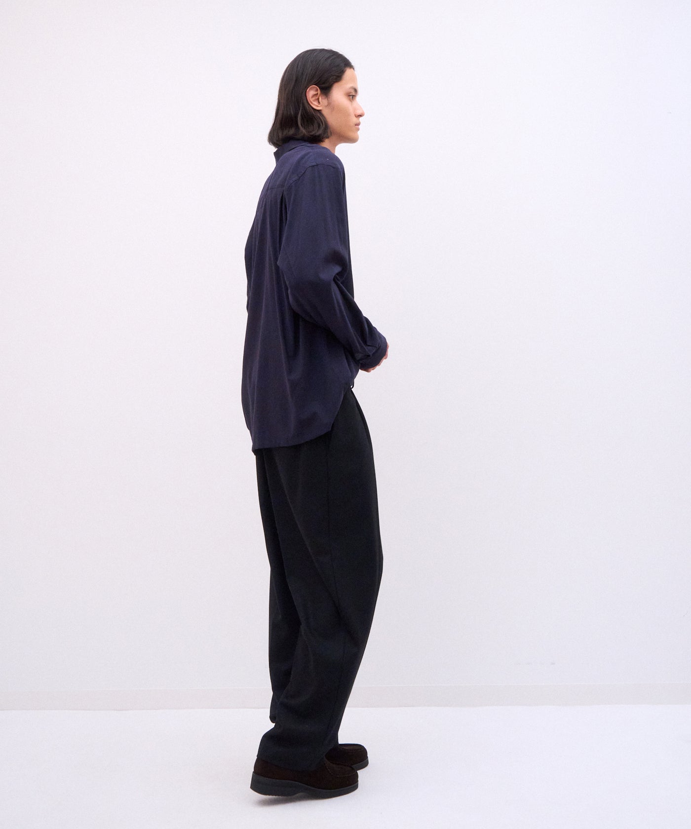 MERINO COLLEGE FLANNEL | STANDARD PANTS – ATON | エイトン